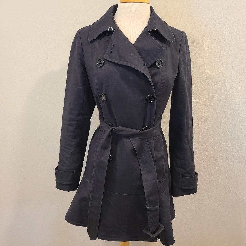 Kate Spade Black Trench Coat